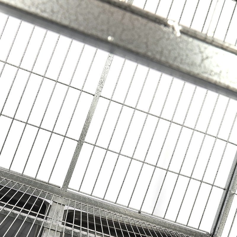 BT-125 sreinge sreinge miotail cúinne cruinn cage madra fillte