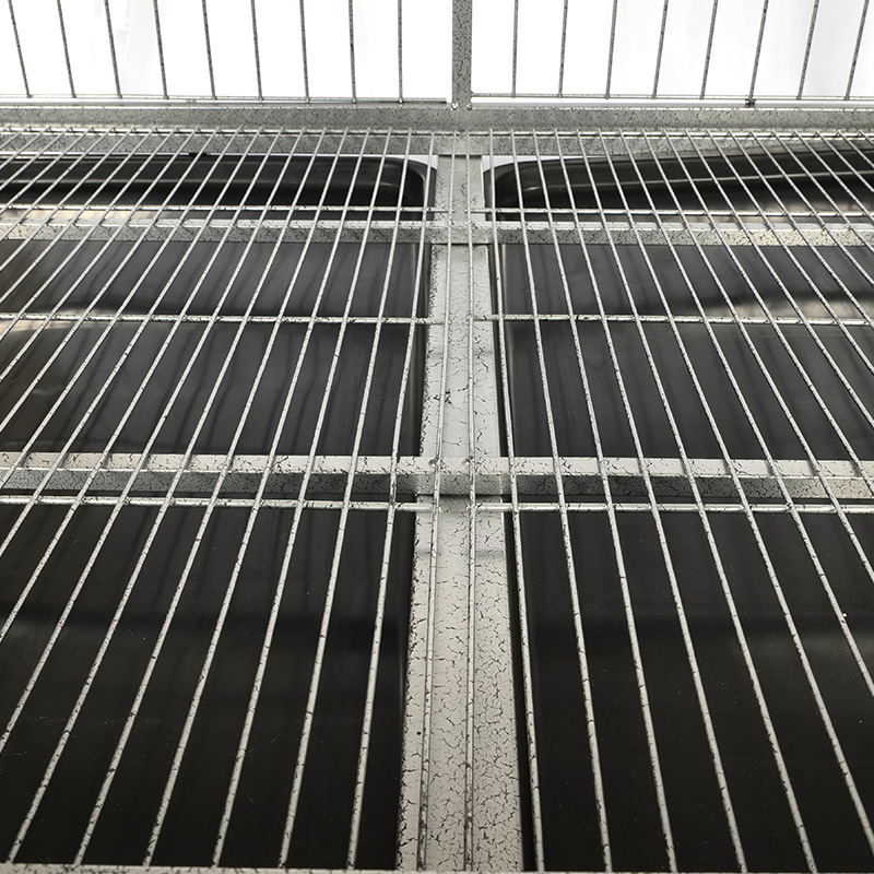 BT-125 sreinge sreinge miotail cúinne cruinn cage madra fillte