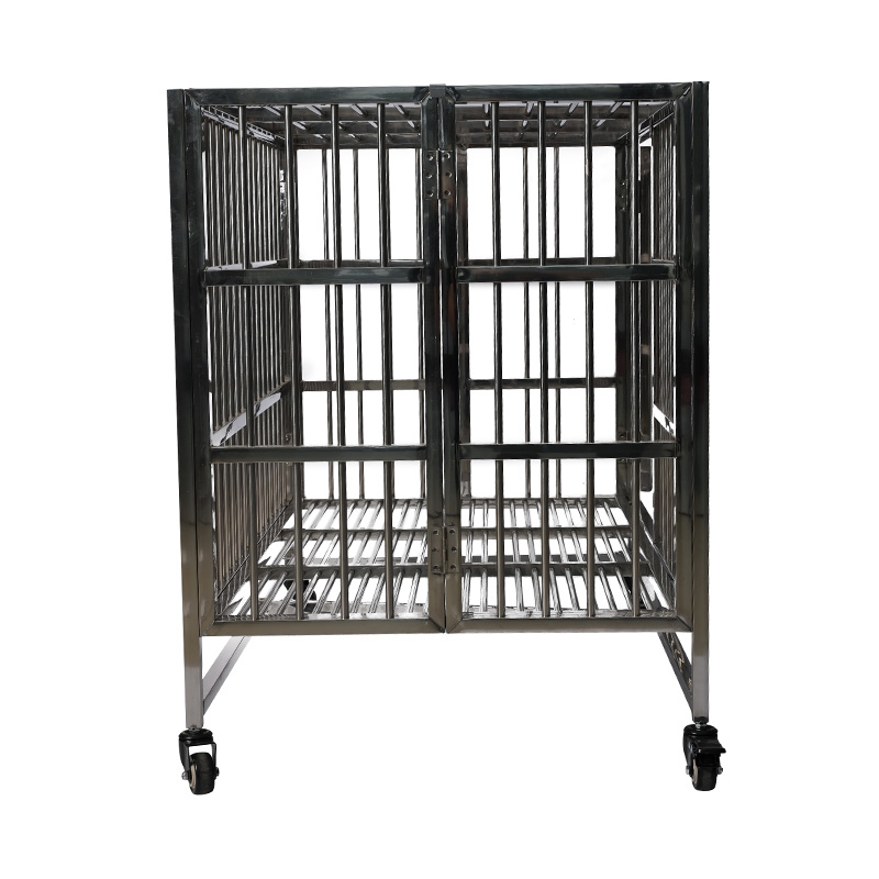 Cage madraí cruach dhosmálta